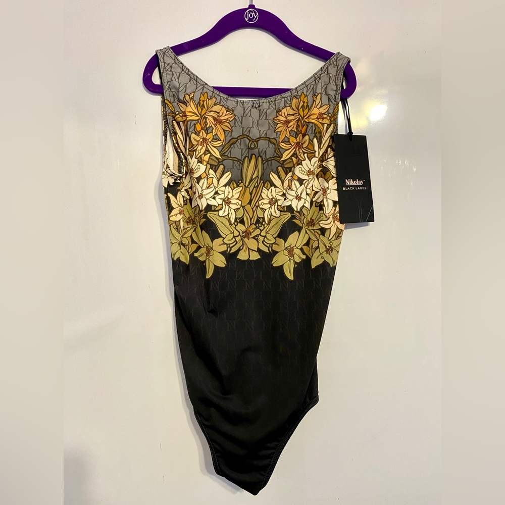 Small Brand New Nikolay Black Label Leotard